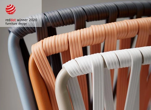 Krzesło Lisa Club szaro-białe