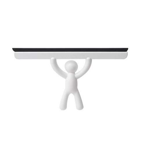 Wycieraczka do szyb Buddy biała