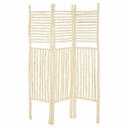 Parawan drewniany Zahir 169 cm 3-skrzydłowy dekoracyjny do salonu i sypialni Atmosphera