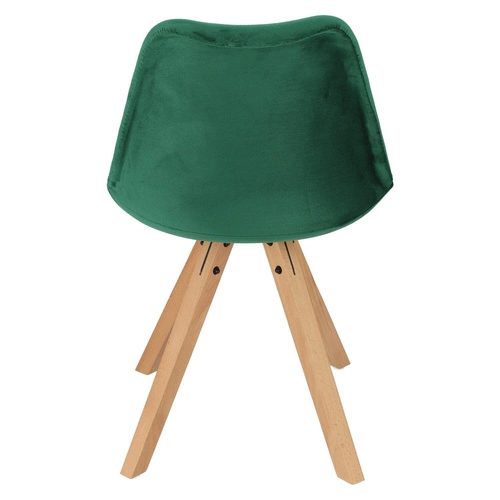 Krzesło Norden Star Square Velvet zielony