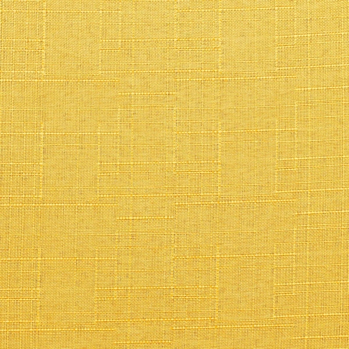 Krzesło tapicerowane Tyka żółte do jadalni nowoczesne na czarnych metalowych nogach Atmosphera