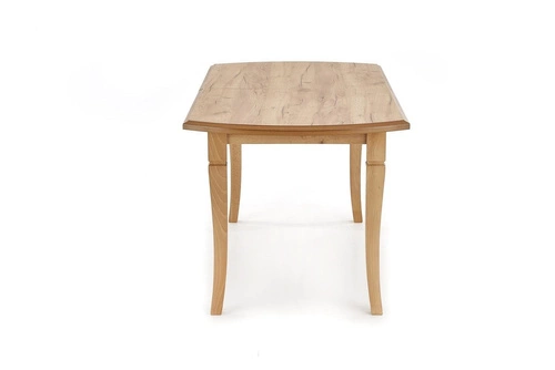 Stół rozkładany do jadalni Victory Intesi 160-240 cm skandynawski drewniany blat naturalny