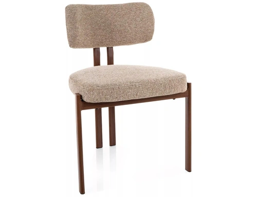 Krzesło Montico tapicerowane beżowe do jadalni i salonu nowoczesne