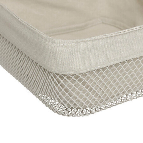 Koszyk na chleb Mayaj kwadratowy beżowy