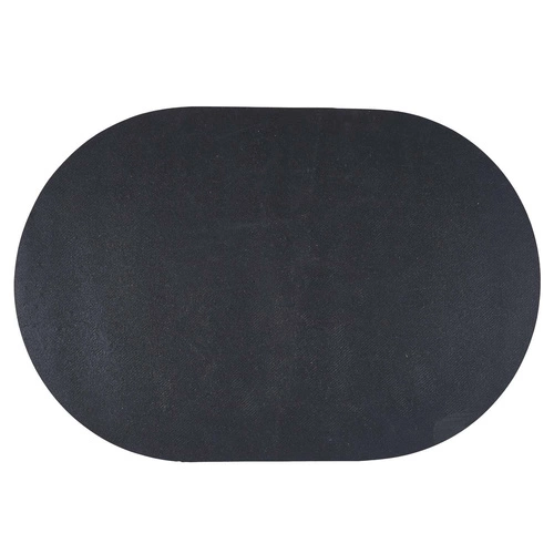 Dywanik łazienkowy Marble Intesi owalny biały marmur ultra chłonny mikrofibra 40x60 cm