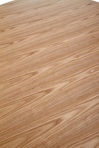 Stół okrągły do jadalni Dancan 120 cm dąb naturalny skandynawski drewniany Intesi