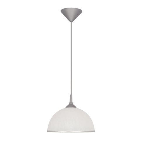 Lampa wisząca Sugar 1x60W E27 25cm linka  chromowy/srebrny