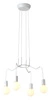 Lampa wisząca Basso 4x40W E27 biały  matowy
