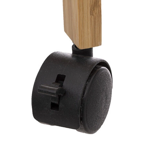 Drewniany wózek kuchenny Linha 3-poziomowy na kółkach boho do łazienki i kuchni 5five