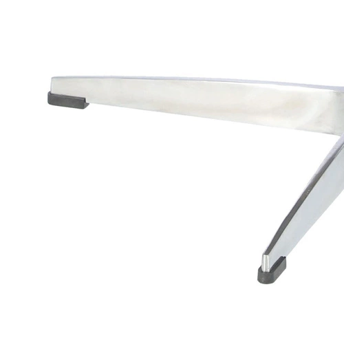 Fotel uszak Jajo szary Easy Clean do salonu i biura nowoczesny obrotowy glamour inspirowany Egg