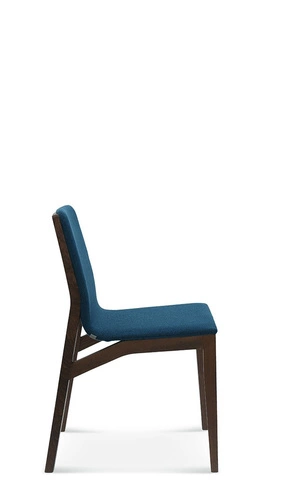 Krzesło Fameg Kos buk A-1621, Walnut04,   CrownVelvet37 OUTLET