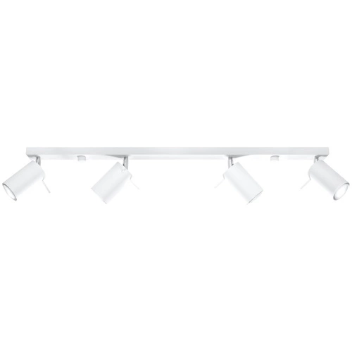 Plafon sufitowy RING 4L biały nowoczesny metalowy do salonu kuchni i sypialni SOLLUX