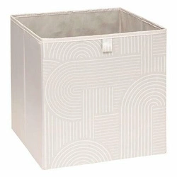 Pudełko do regału Poly Arch beżowe        31x31x31cm