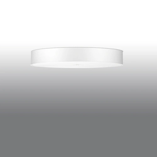 Plafon sufitowy okrągły SKALA 100 biały nowoczesny do salonu kuchni sypialni 100 cm