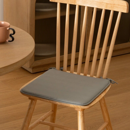 Poduszka na krzesło 39x39 Atmosphera zielona dwustronna do jadalni i kuchni