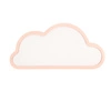 Lampka nocna LED Cloud różowa do pokoju dziecięcego nowoczesna dekoracyjna MDF akryl 11W