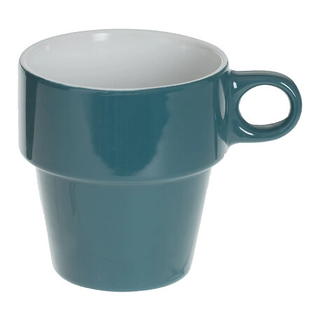 Stojak z 4 kubkami 260ml i koszykiem