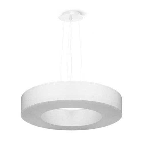 Żyrandol Saturno Slim 50 biały nowoczesny regulowany do salonu sypialni kuchni jadalni