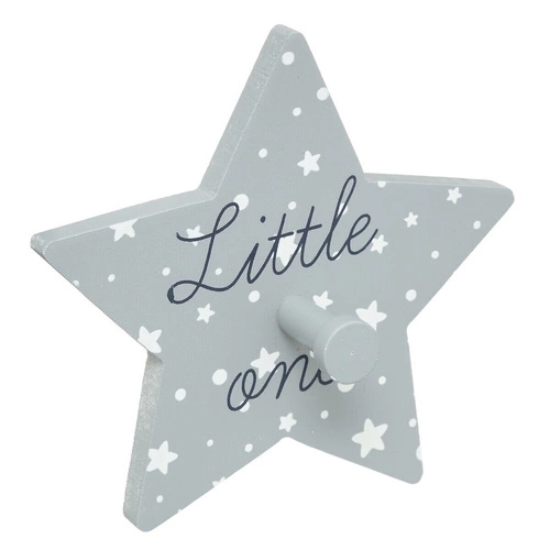 Zestaw niebieskich wieszaków ściennych Sky Atmosphera do pokoju dziecięcego MDF