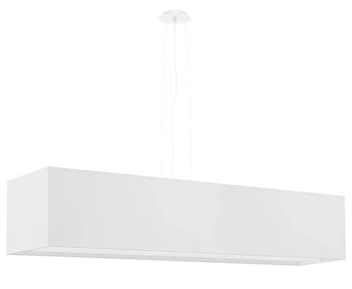 Żyrandol SANTA biały nowoczesny 5-punktowy do salonu i jadalni Sollux Lighting 120 cm