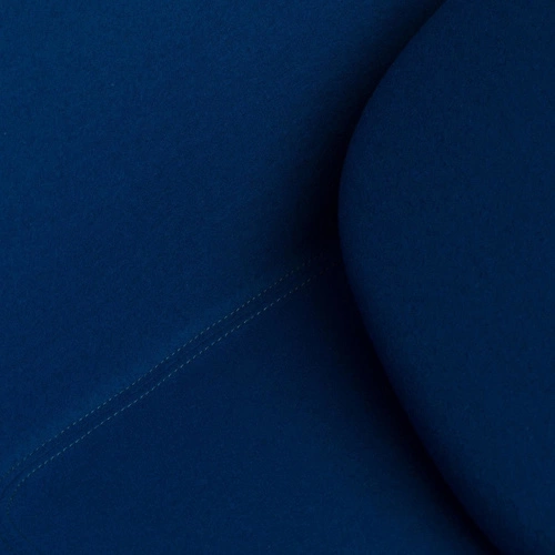 Fotel Jajo Egg D2.DESIGN niebieski kaszmir obrotowy bujany nowoczesny do salonu