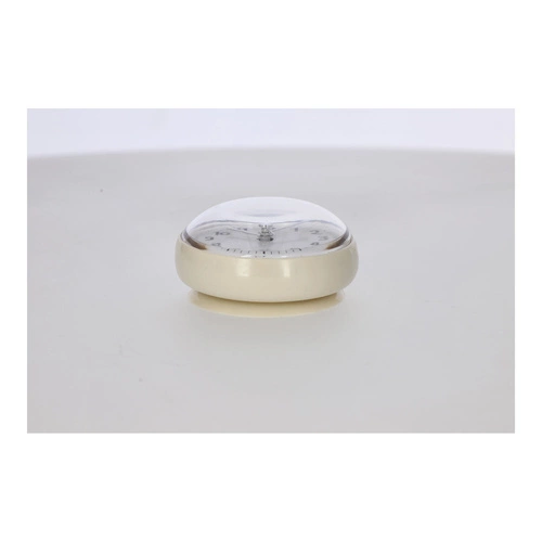 Nowoczesny wodoodporny zegar ścienny Blum Intesi szary 7 cm do łazienki i kuchni