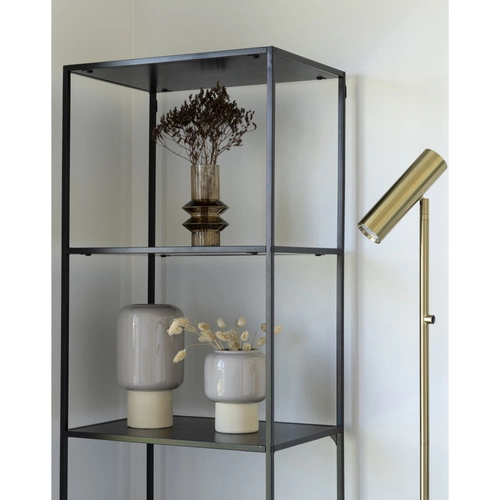 Lampa stojąca Paris złota Intesi nowoczesna lampa podłogowa LED do salonu glamour 150 cm