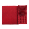 Intesi Airy mikrofibrowa mata do suszenia naczyń czerwona na blat kuchenny nowoczesna 59,5x45 cm
