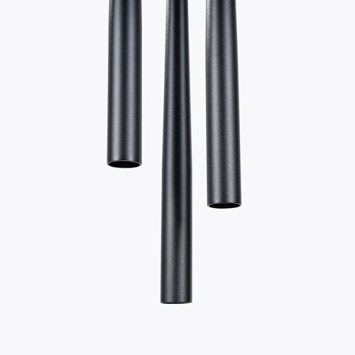 Lampa wisząca BLISS 3P czarna nowoczesna regulowana do salonu i nad stół 3-punktowa