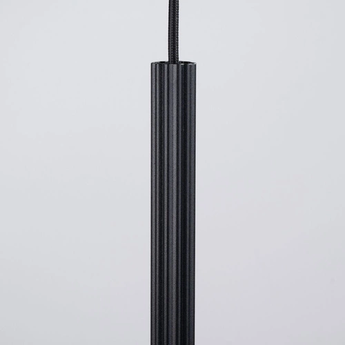 Lampa wisząca nowoczesna czarna ARCHE 1 regulowana do salonu kuchni jadalni SOLLUX