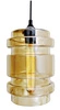 Lampa wisząca Decorado 18 1x60W E27  klosz bursztynowy + żarówka