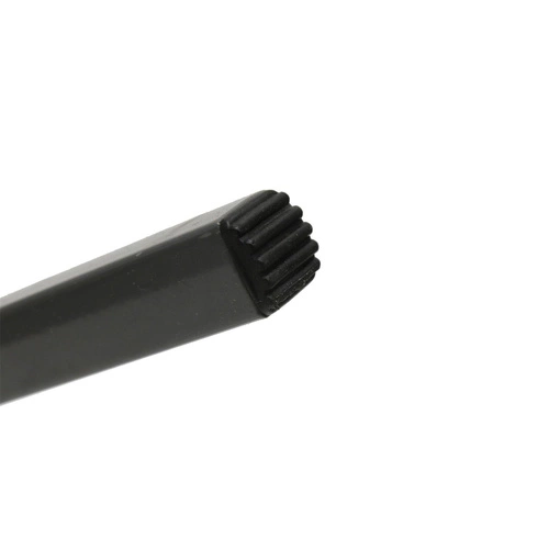 Biurko Brico nowoczesne do pracy industrialne czarne z półkami 90 cm Intesi