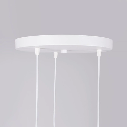 Lampa wisząca BRINA 3P biała nowoczesna do salonu i jadalni nad stół SOLLUX