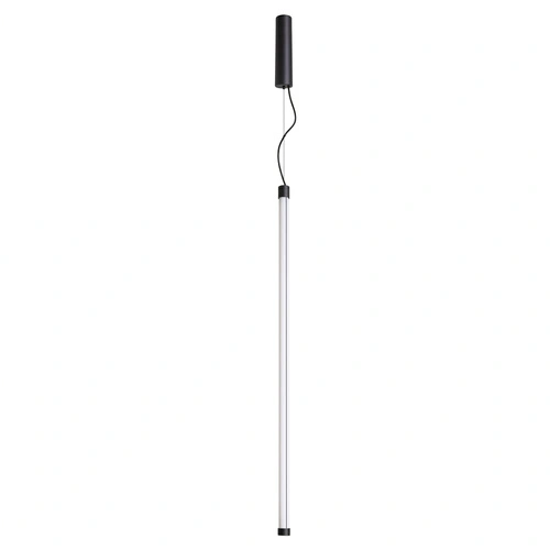 Lampa wisząca TRANG 100 czarna LED regulowana nad wyspę
