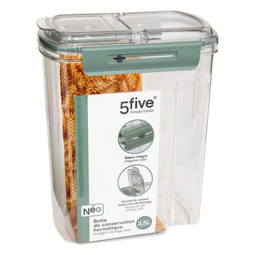 Pudełko hermetyczne Neo zielone wysokie 3,5L