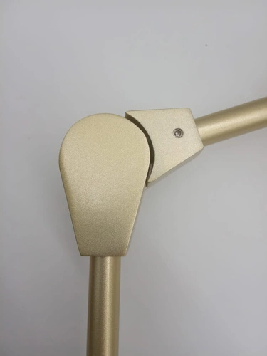 Lampa wisząca MODERN ORCHID-6 złoto transparentna 130 cm