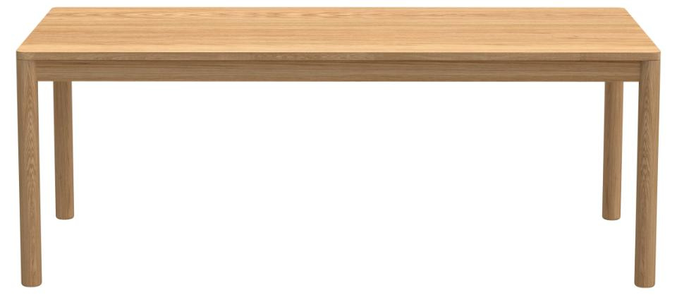 Stół do jadalni Atlantic 200x100 cm nowoczesny dąb naturalny prostokątny Actona