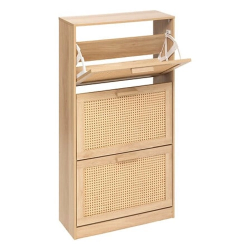 Szafka na buty Cane rattan/naturalna