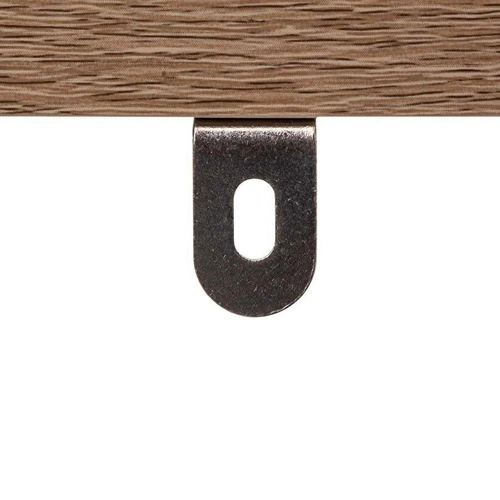 Konsola na buty Aliaj 5five simply smart loftowa z 4 półkami naturalna i czarna do przedpokoju