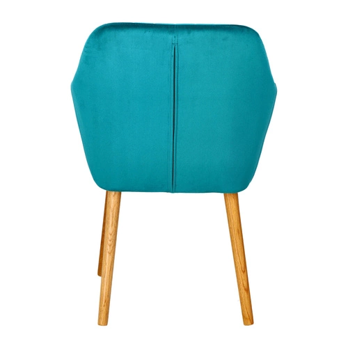 Krzesło Emilia Velvet bottle green tapicerowane