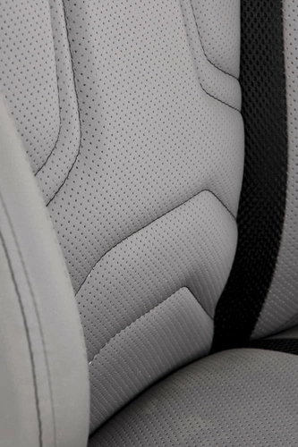 Fotel biurowy ergonomiczny Geran Intesi szary czarny obrotowy z regulacją do biura