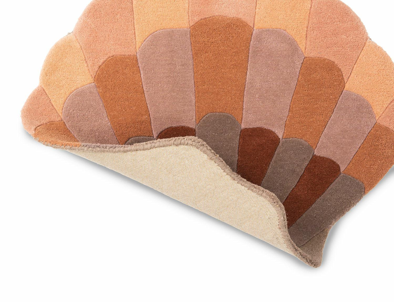 Dywan do pokoju dziecka Decor Kids muszelka nowoczesny wełniany miękki 80x90 Carpets&More