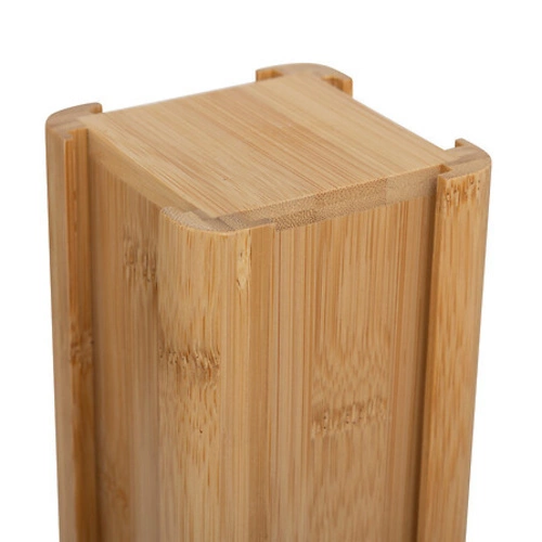 Stojak na kapsułki obrotowy bambus