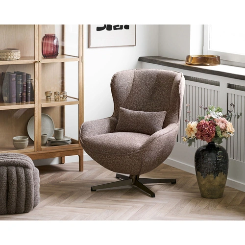 Wazon ceramiczny Cali granatowy 44,5 cm wysoki wazon na kwiaty do salonu