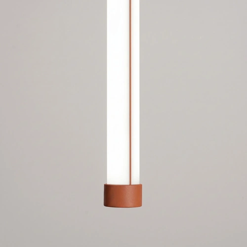 Lampa wisząca TRANG LED do kuchni nad wyspę regulowana terrakota