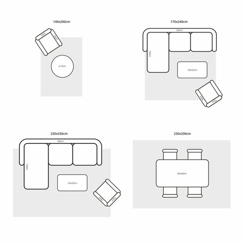 Dywan nowoczesny wełniany Decor State Soft Green 200x280 do salonu i sypialni łatwy w czyszczeniu