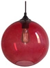Lampa wisząca EDISON 25 1x60W E27  czerwony