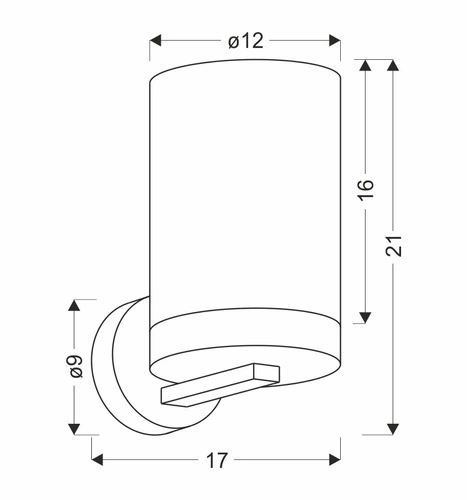 Kinkiet ścienny Wels nowoczesny czarny z drewnem i kloszem dymionym do salonu lub sypialni