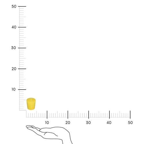 Atmosphera zestaw 10 świec zapachowych citronella na komary do ogrodu i domu