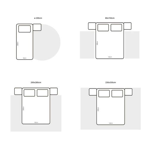 Dywan nowoczesny wełniany do salonu Cobble zielony 140x200 ręcznie tkany łatwoczyszczący